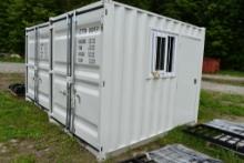 10' x 8' x 88" Security Office Shipping Container