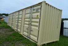 5 Door 40' High Cube shipping Container