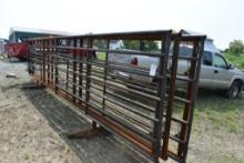 24" x 68"  Corral Panel With 138" Gate