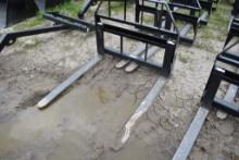 Kivel 3500 lb. Quick Attach Pallet Forks