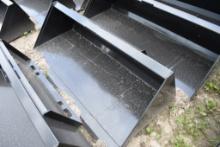 Swict 72" Quick Attach Skid Steer Bucket