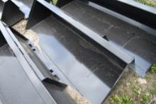 Swict 78" Quick Attach Skid Steer Bucket