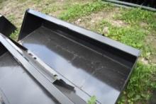 Swict 84" Quick Attach Skid Steer Bucket