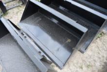 Swict 66" Quick Attach Skid Steer Bucket