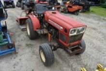 Yanmar Diesel YM147D Tractor with Snow Blower and Mower Deck