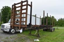 1989 Special Construction Log Hauling Trailer
