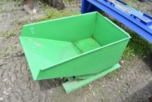 Fork Mounted Self Tipping Dumpster