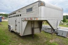 1987 Eby Stock Trailer