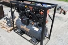 New Land Honor Horizontal Air Compressor with Kohler 14 HP Gas Engine