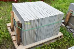 Pallet of 24" x 36" x 1" Thermal Bluestone Pieces