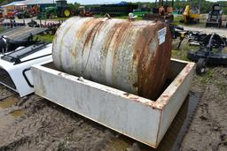 Large Fuel Tank In Square Enclosure