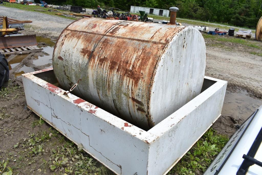Large Fuel Tank In Square Enclosure