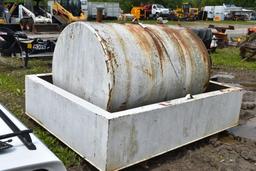 Large Fuel Tank In Square Enclosure