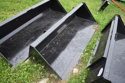 Swict 78" Quick Attach Skid Steer Bucket