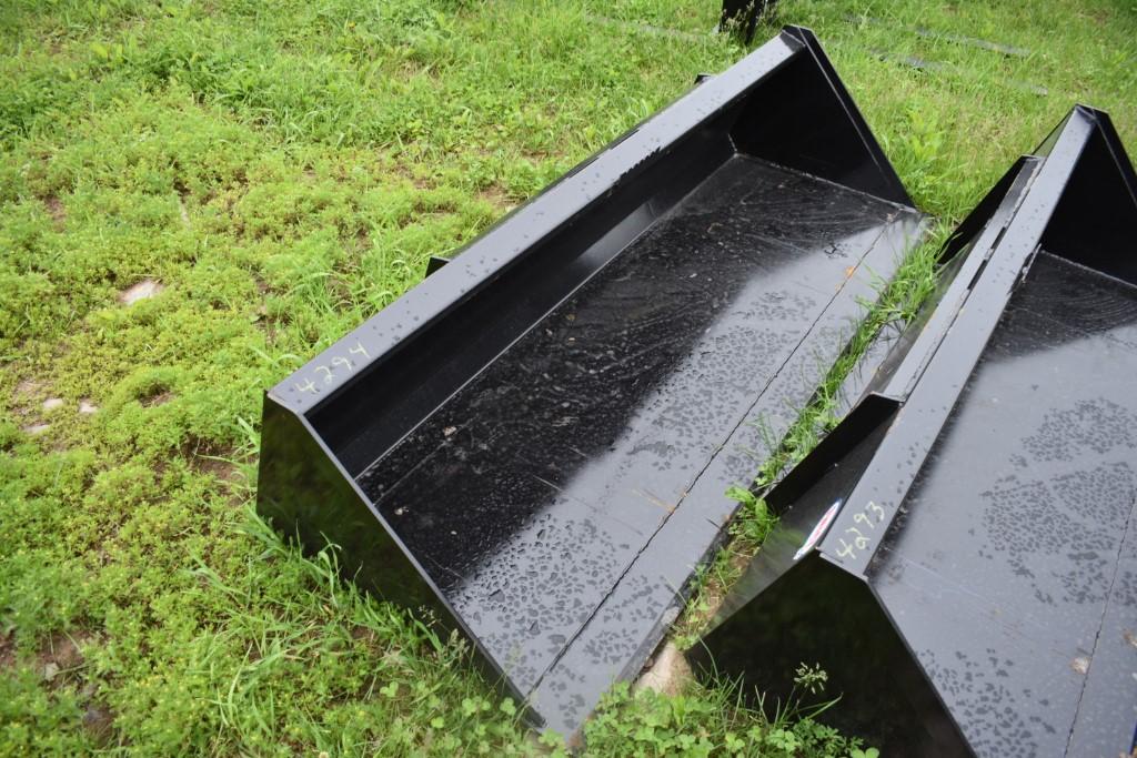 Swict 84" Quick Attach Skid Steer Bucket
