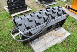 Future FT-CW59 Quick Attach Vibratory Pad Foot Roller