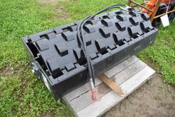 Future FT-CW59 Quick Attach Vibratory Pad Foot Roller