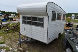 1950' Camper on 2003 Carry On Trailer