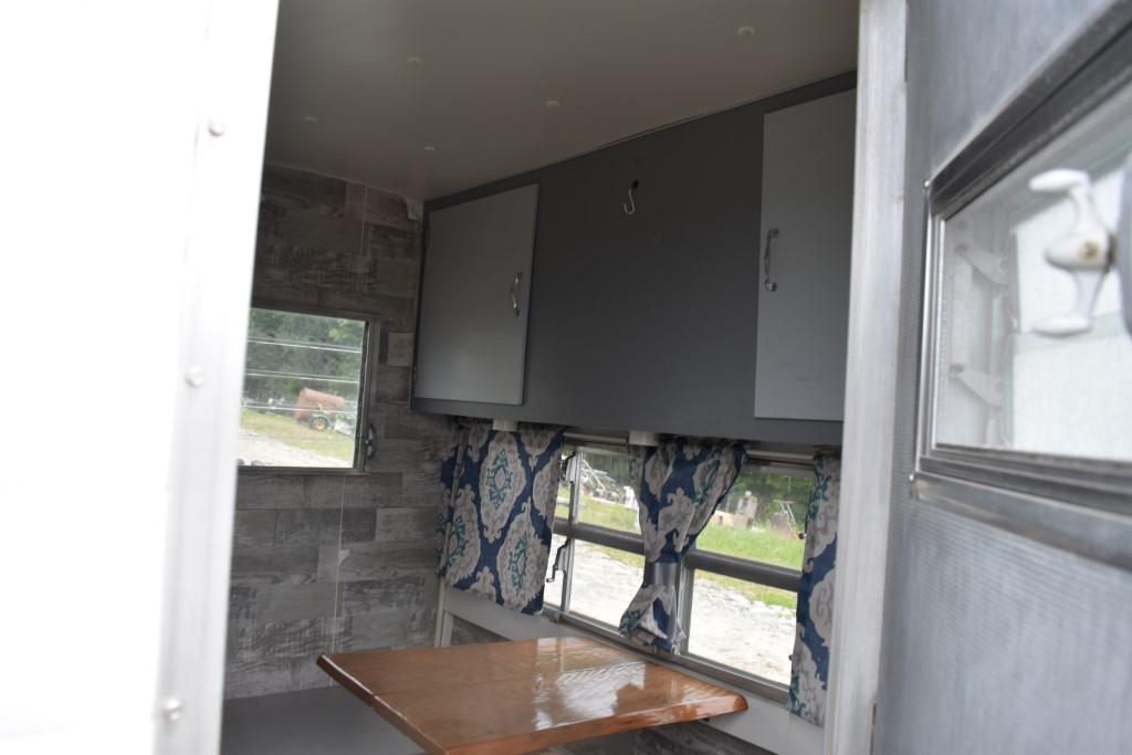 1950' Camper on 2003 Carry On Trailer