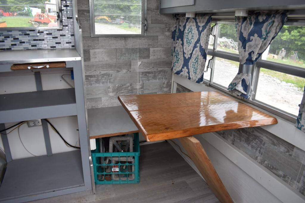 1950' Camper on 2003 Carry On Trailer