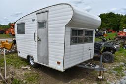 1950' Camper on 2003 Carry On Trailer