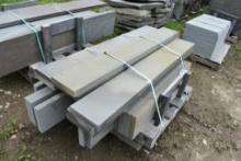 Pallet of 10" Mixed Thermal Bluestone Sills