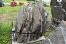 Pallet of Irregular Stand Up Stone