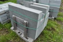 Pallet of 1.5" Thick Mixed Thermal Bluestone Pieces