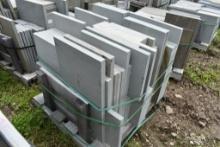 Pallet of 1.5" Thick Mixed Natural Bluestone Pieces