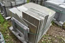 Pallet of 1" Thick Mixed Natural Bluestone Pieces