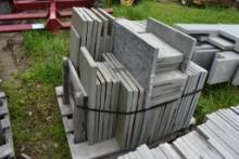 Pallet of 1.5" Thick Mixed Natural Bluestone Pieces