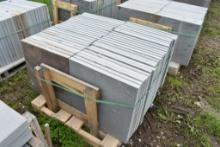Pallet of 24" x 24" x 1.5" Thermal Bluestone Pieces