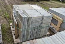 Pallet of 1/2" Thick Mixed Natural Bluestone Pieces