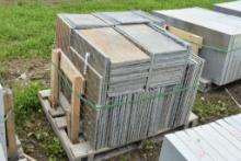 Pallet of 1/2" thick Mixed Natural Bluestone Pieces