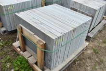 Pallet of 24" x 36" x 1.5" Thermal Bluestone Pieces