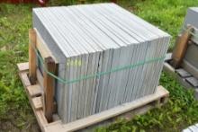 Pallet of 24" x 36" x 1" Thermal Bluestone Pieces