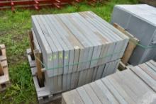 Pallet of 24" x 36" x 2" Thermal Bluestone Pieces