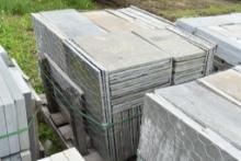 Pallet of 1/2" Thick Mixed Natural Bluestone Pieces