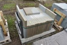 Pallet of 18" x 18" x 2" Thermal Bluestone Pieces