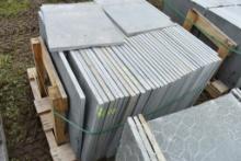 Pallet of 18" x 24" x 1" thermal Bluestone Pieces