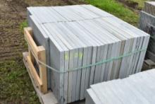 Pallet of 24" x 24" x 1.5" Thermal Bluestone Pieces