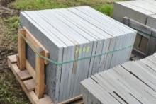 Pallet of 24" x 36" x 1.5" Thermal Bluestone Pieces