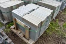 Pallet of 18" x 24" x 2" Thermal Bluestone Pieces