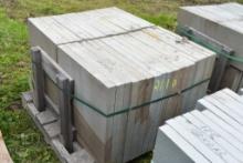 Pallet of 24" x 24" x 2" Thermal Bluestone Pieces