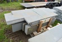 Pallet of 12" Mixed Thermal Bluestone Treads