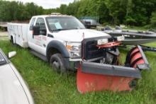2013 Ford F-450 XL Super Duty Utility Plow Truck