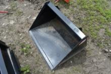 Kivel Mini Quick Attach 36" Skid Steer Bucket