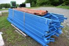 14 Pallet Racking Uprights and 7 Crossmembers