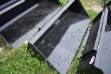 Swict 72" Quick Attach Skid Steer Bucket