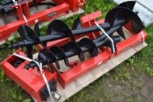 Future Quick Attach Post Hole Digger With 3 Bits